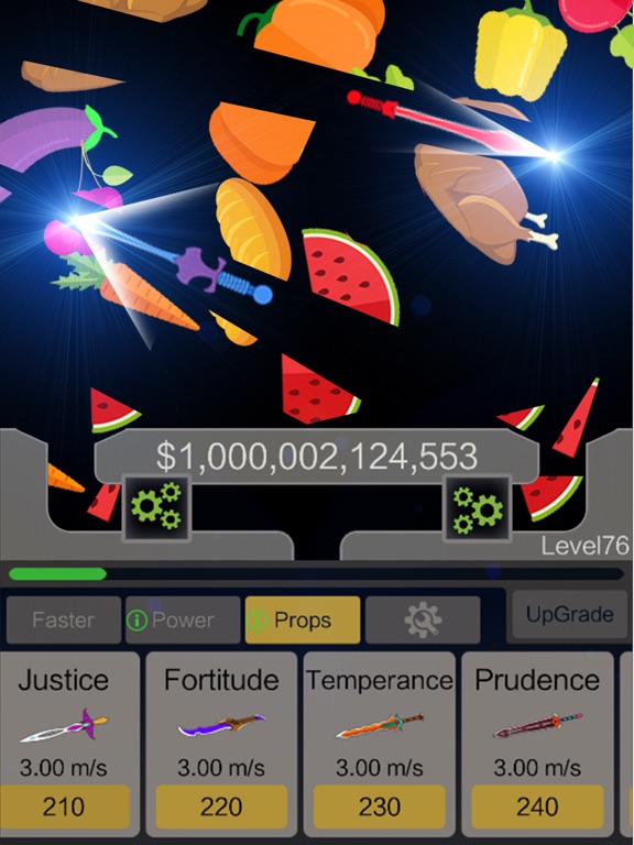 Screenshot #5 pour Idle Knife - Slice Food