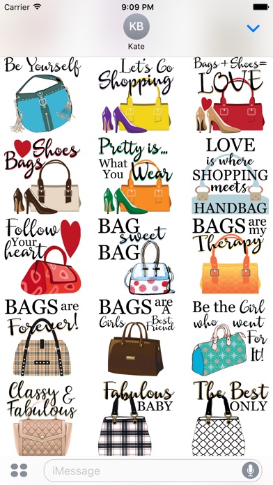 Handbag Design Stickers screenshot 4