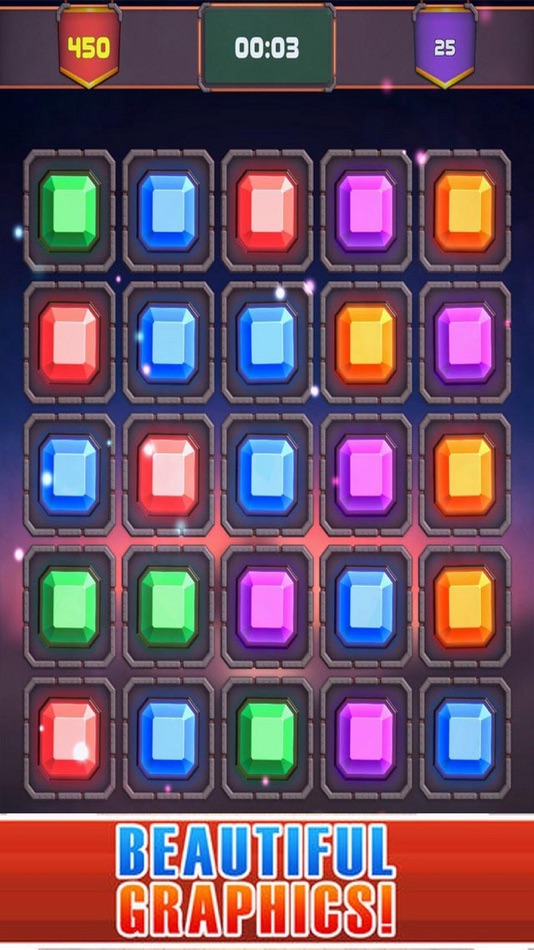 Combat Jewels Puzzle - 1.0 - (iOS)