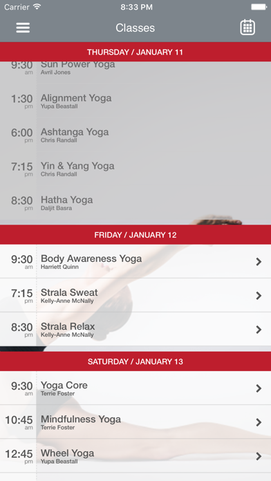 YOGA ROOMS Stourbridge screenshot 3