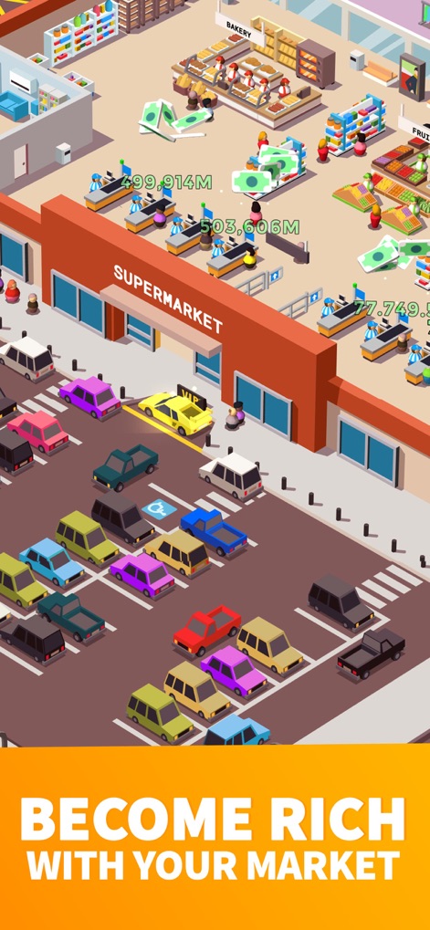 Idle Supermarket Tycoon - Shop - Profit Growth