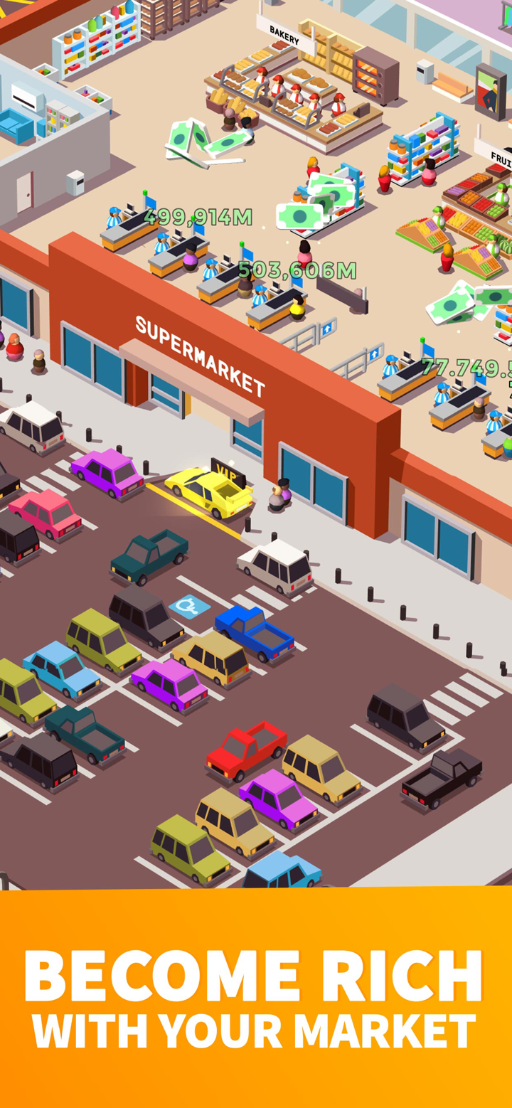 Idle Supermarket Tycoon - Shop screenshot 2