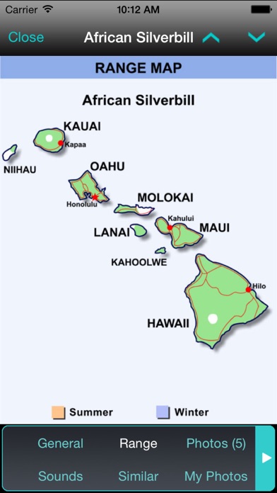 iBird Hawaii & Palau Guideのおすすめ画像4