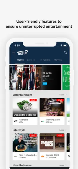 Game screenshot TeleUP TV mod apk