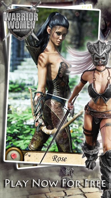 Warrior Women - Hidden Object screenshot 4