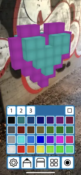 Game screenshot Voxelator AR apk