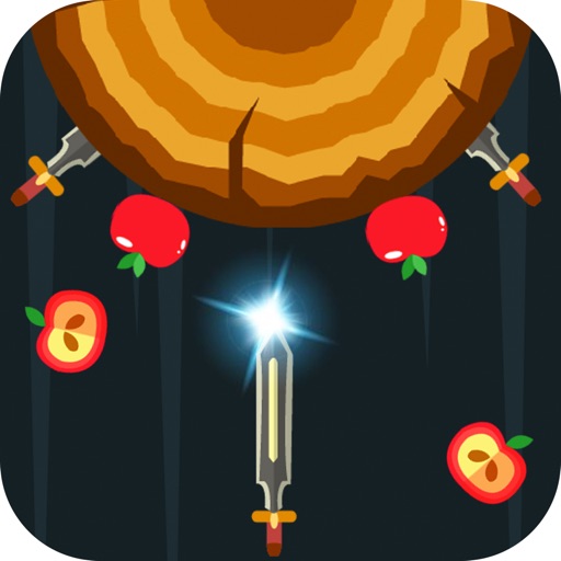 Shooting fruit-flying knifer icon