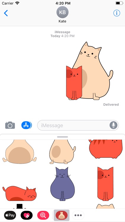 MeowMeowFacts Cat Stickers screenshot-5