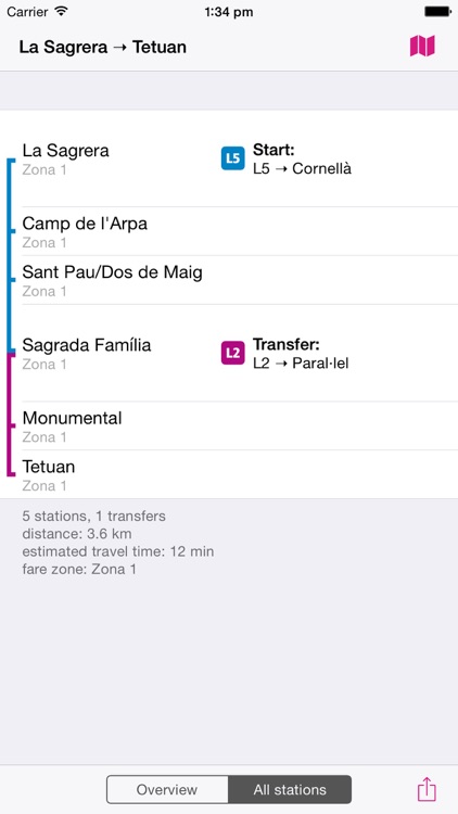 Barcelona Rail Map screenshot-3