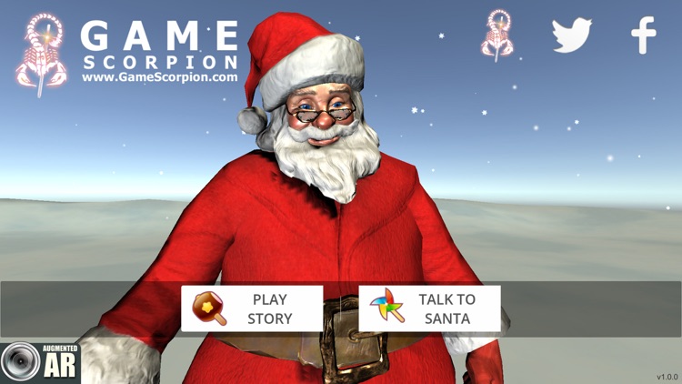 Augmented AR Santa Call Story