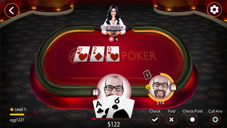 Miiny Poker Texas Holdem screenshot-3
