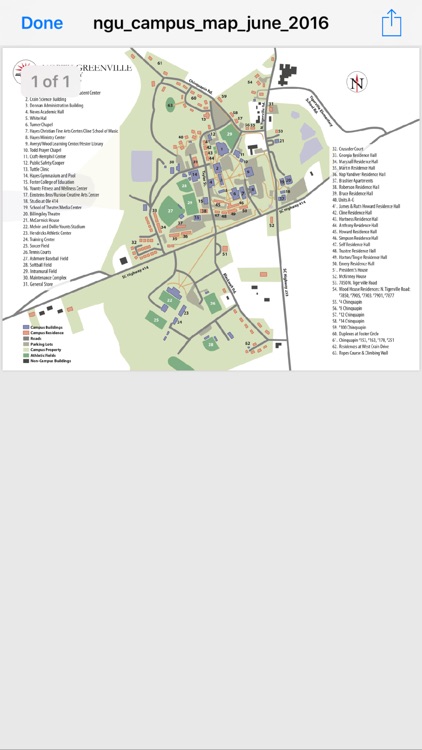 North Greenville University Campus Map North Greenville Safety By Opota Spo