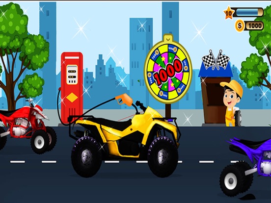 Quad Bike Wash & Repair Shop iPad screenshot