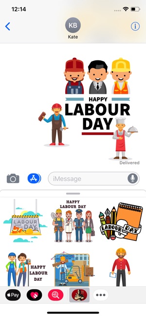 Labour Day Holiday Stickers(圖3)-速報App