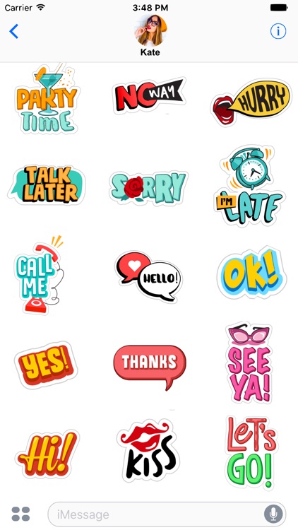 Stickers for iMessage!