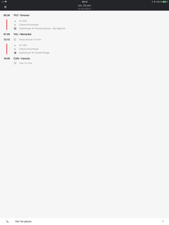 Screenshot #6 pour Passe de vols