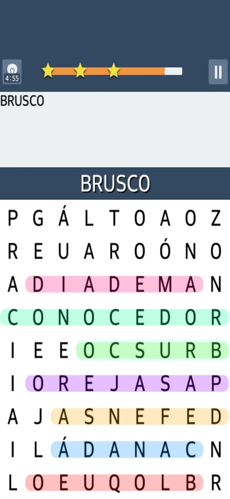 palabra búsqueda rey!