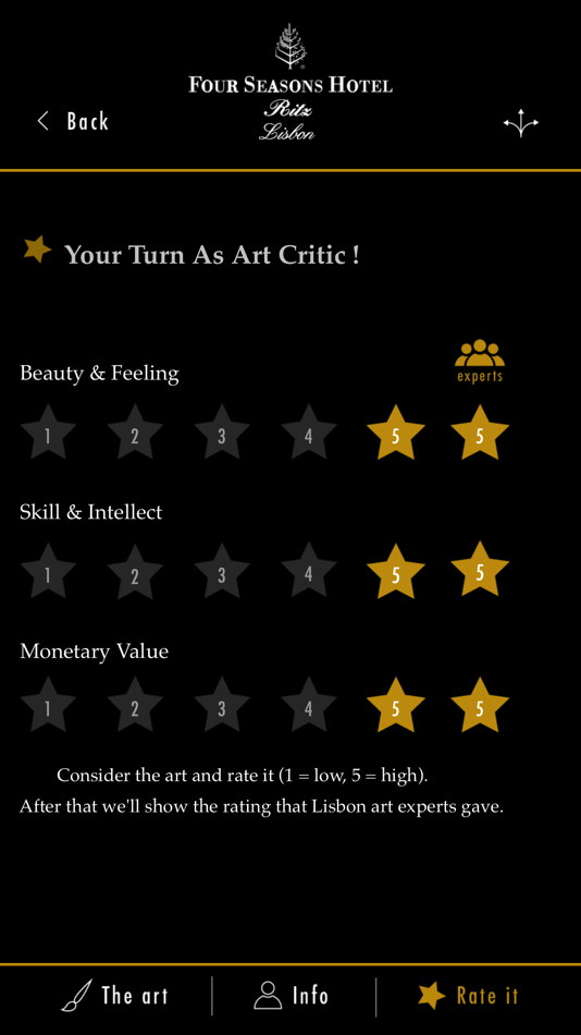 #4. Art Collection Ritz Lisbon (iOS) Podle: Exciting Space