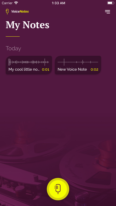 Awesome Voice Notes screenshot 2