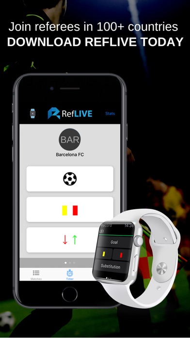 Screenshot #1 pour arbitre de football - RefLIVE