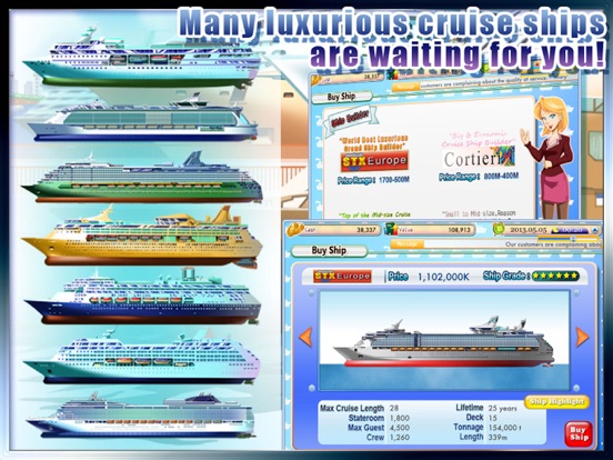 Cruise Tycoon HDのおすすめ画像3