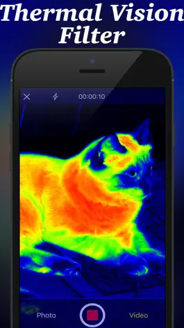 Game screenshot Night Vision Thermal Camera apk
