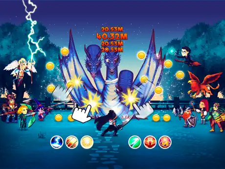 Tap Dragons - Clicker Heroes RPG Game