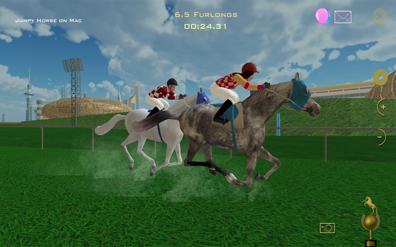 jumpy horse racing iphone screenshot 3