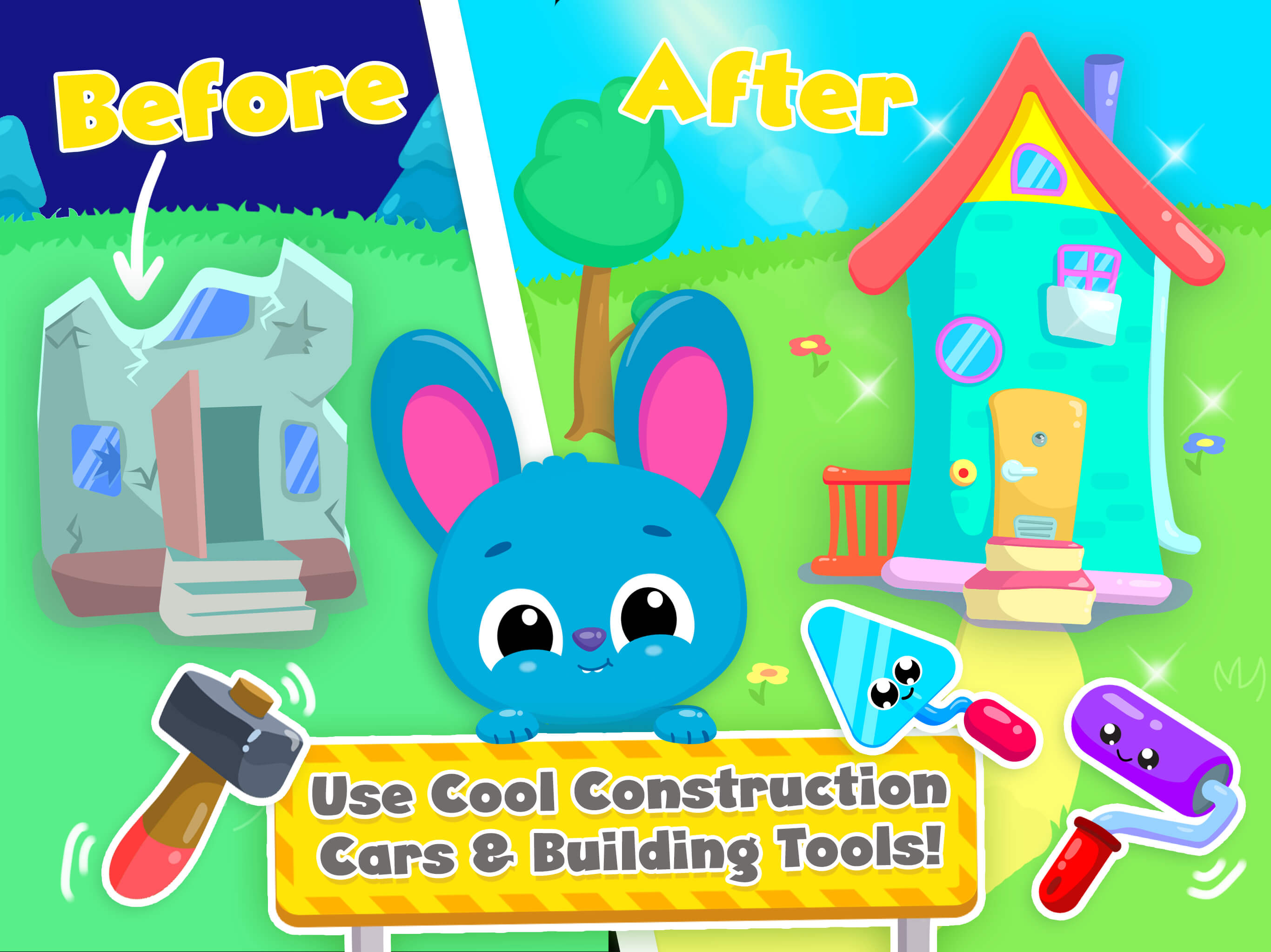 Cute & Tiny Construction Cars screenshot 9