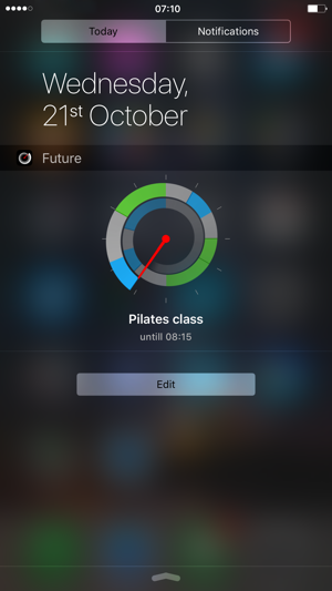 ‎Future - Calendar in a Clock Screenshot