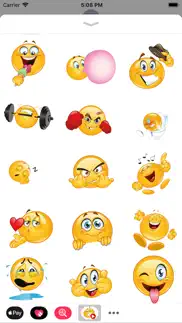 funny animated emoji stickers iphone screenshot 2