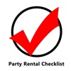 Party Rental Checklist