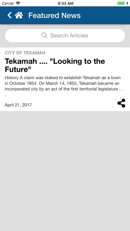 City of Tekamah