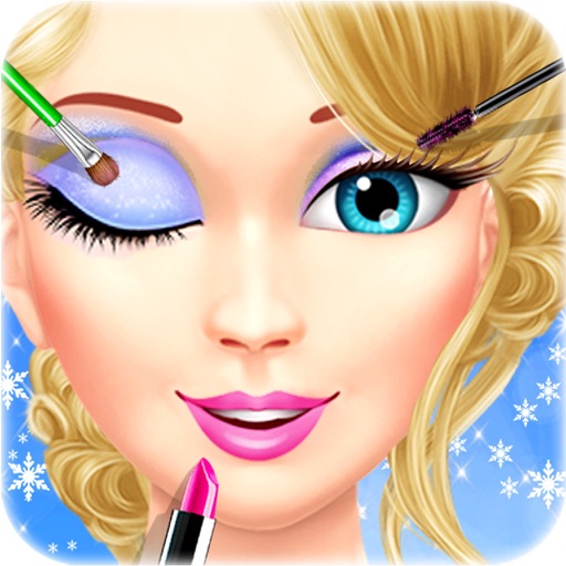 Fashion Winter Makeover Salon Icon