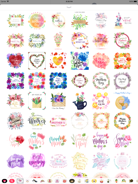 Screenshot #6 pour Watercolor Mother's Day Pack