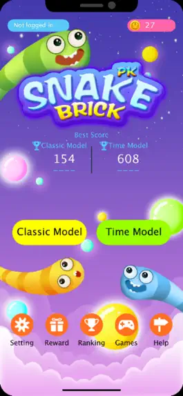 Game screenshot Snake Kill Brick mod apk