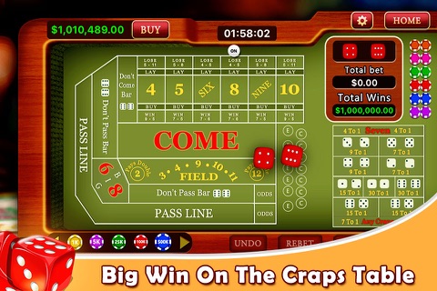 Craps - Casino Style! screenshot 4