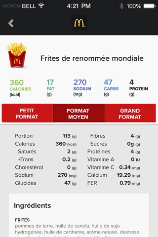 McDonald's Canada screenshot 4