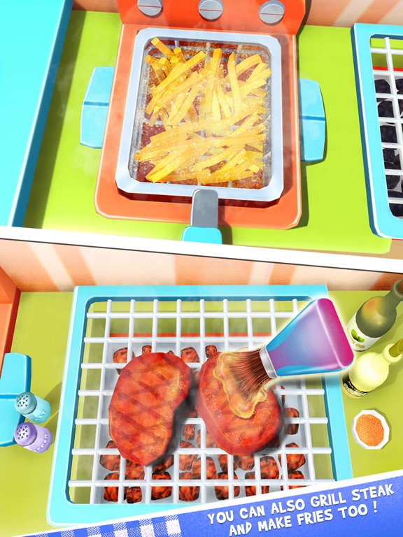 Screenshot #6 pour Steak Maker - Food Street Chef