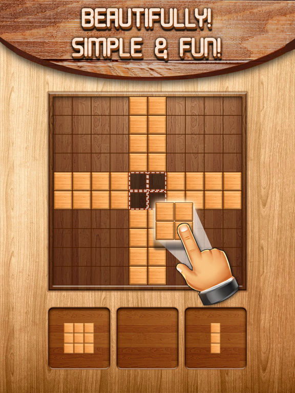 Screenshot #4 pour Wood Block Puzzle Plus
