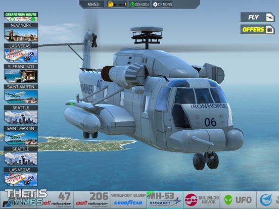 SimCopter Helicopter Simulator HD iPad app afbeelding 1