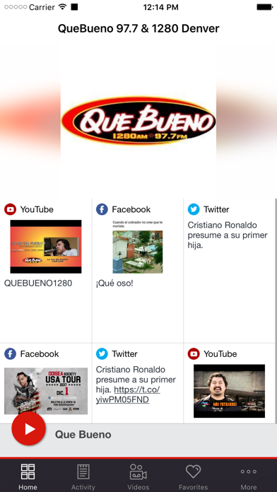 How to cancel & delete QueBueno 97.7 & 1280 Denver from iphone & ipad 1
