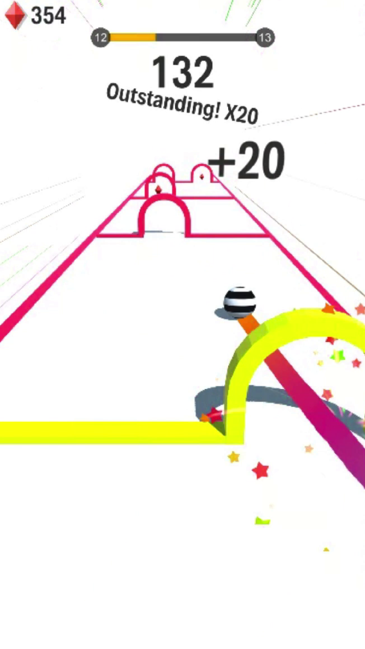 Crossy Gates-Rush Through Gate