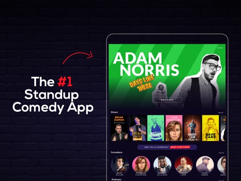 Comedy App Stand Up Comediansのおすすめ画像1