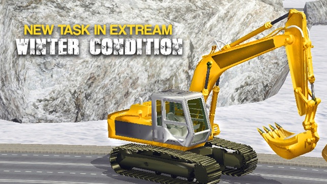 Excavator Snow Rescue: Winter Truck Hill Simulator(圖4)-速報App