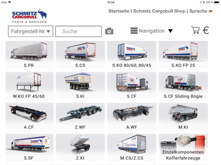 Cargobull EPOS Catalog