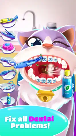 Game screenshot Pet Dentist Doctor Game! apk