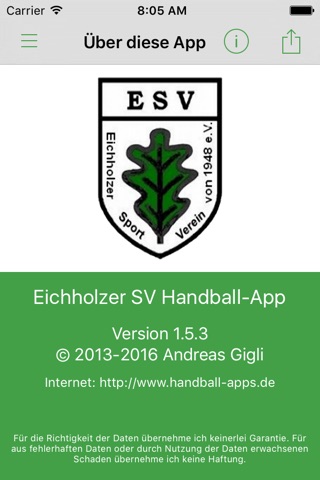 Eichholzer SV Handball screenshot 4