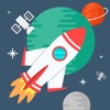 Icon Star Run: Flying Rocket Game