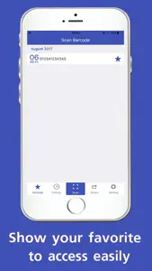 Barcode Scanner History screenshot #1 for iPhone